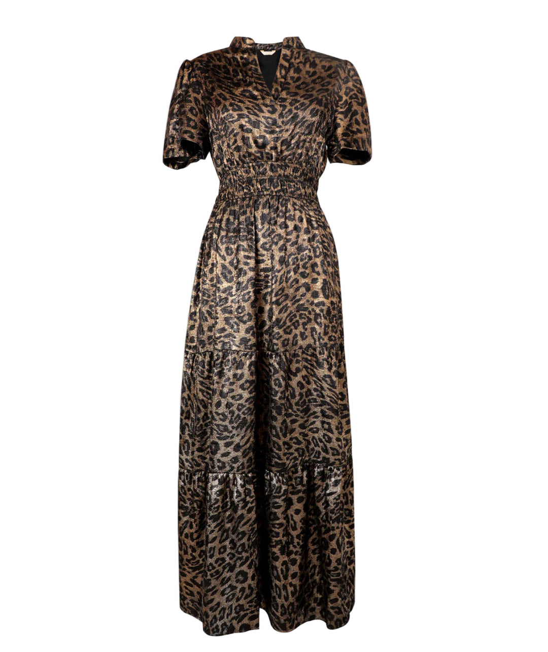 chinese dress ladies Roxy Leopard Tiered Maxi Dress