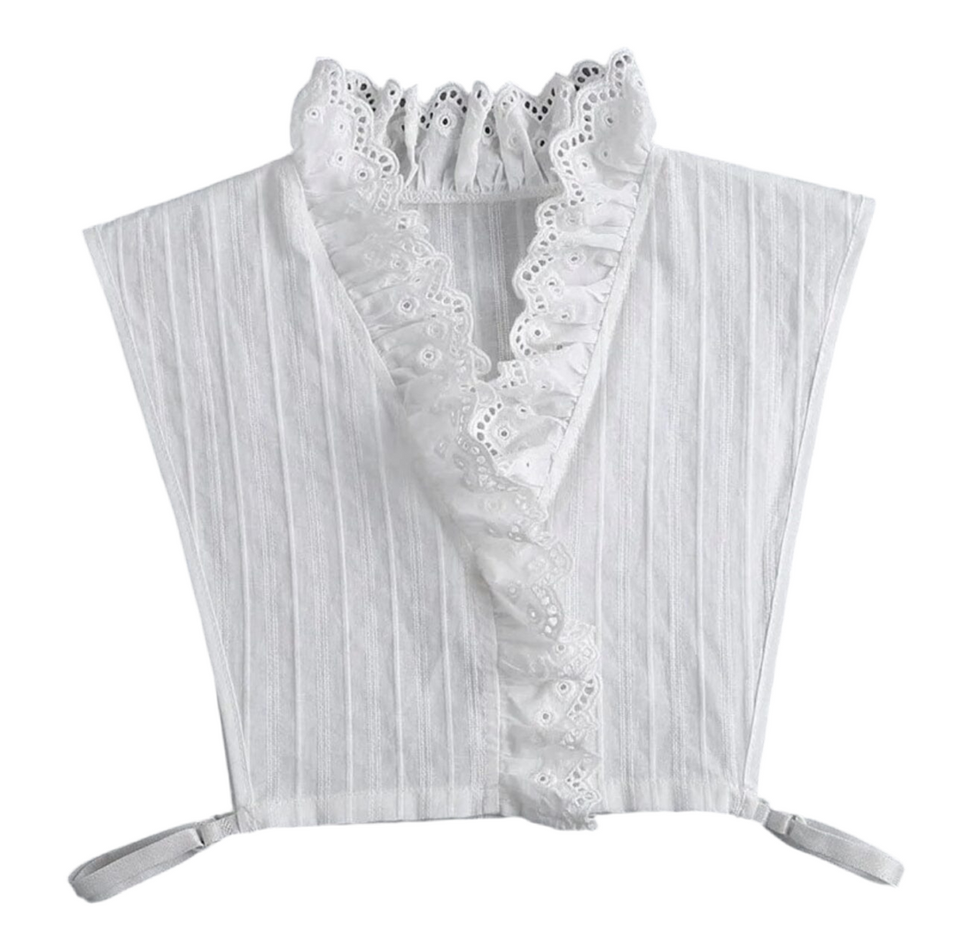 Bibiy. EMILIA COLLAR KNIT　ホワイト KNIT｜Bibiy.