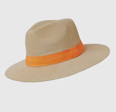 Panama Hat with Orange Band Hat TLM Edit 