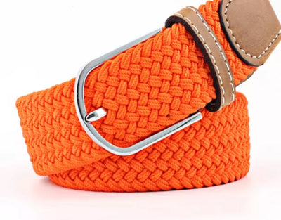 Bright Orange Stretch Woven Belt Belt TLM Edit 